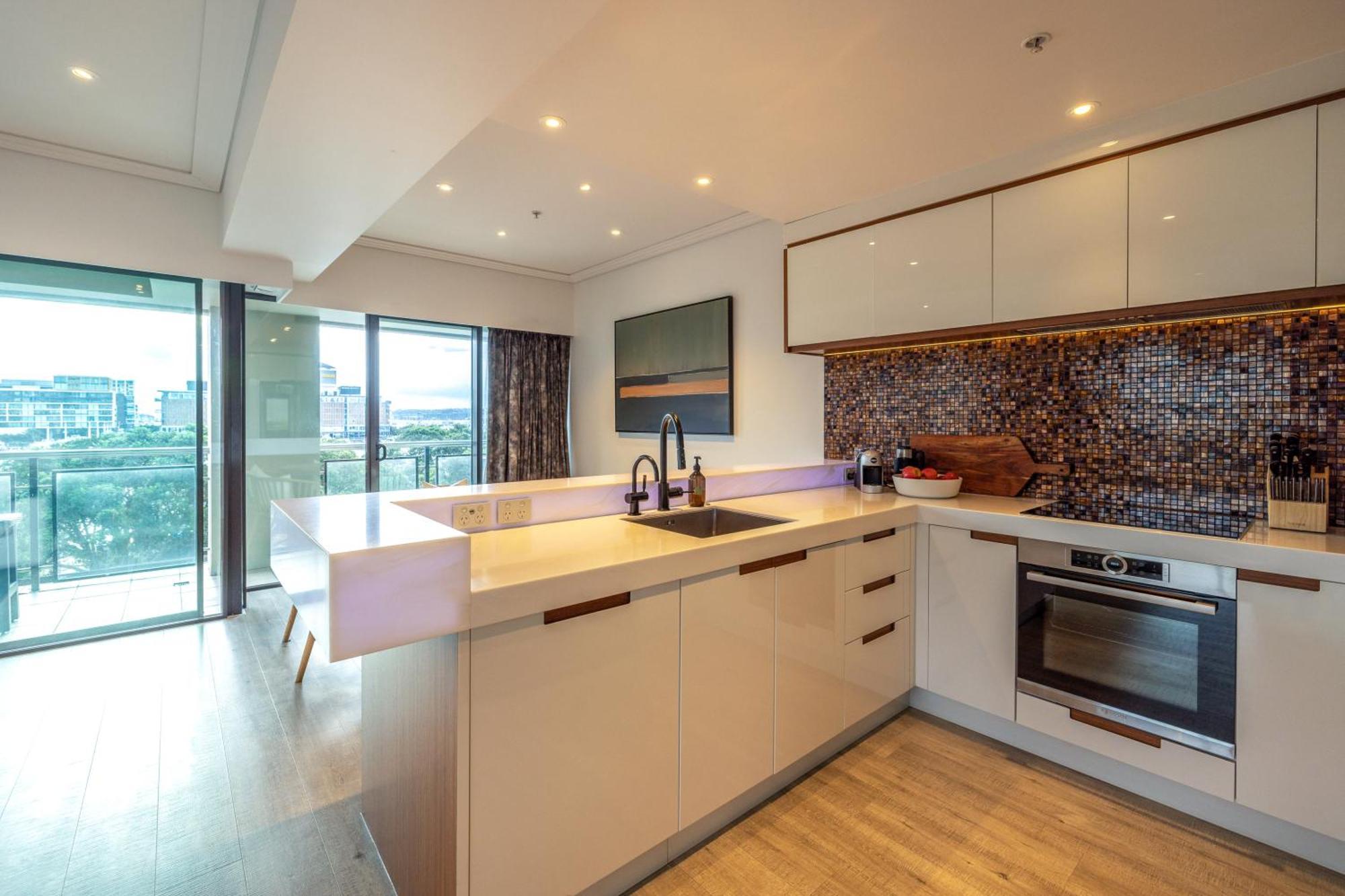 Appartamento The Quays - Auckland Viaduct Esterno foto